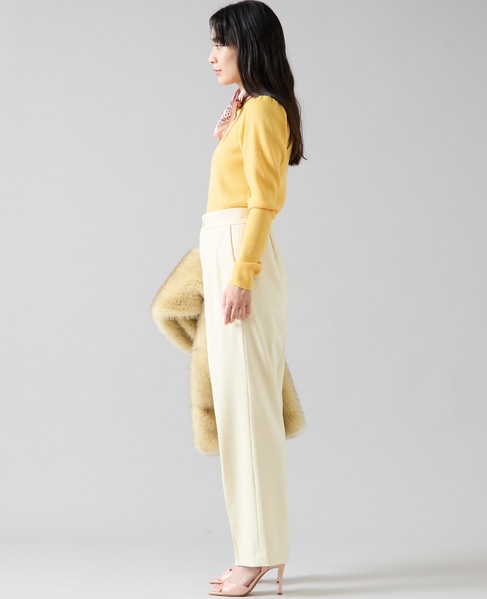 2タックパンツ 詳細画像 イエロー 4