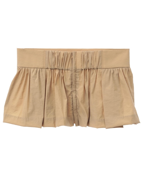 ペプラムベルトストレッチタイトスカート 詳細画像 キャメル 11