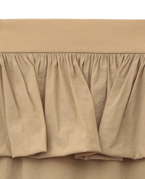 ペプラムベルトストレッチタイトスカート 詳細画像 キャメル 7