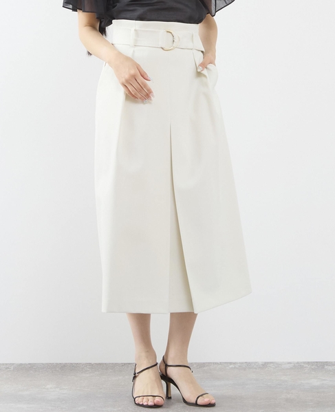 ゴールドベルトボックススカート 詳細画像 ホワイト 1