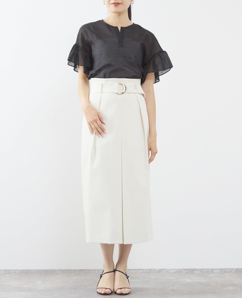 ゴールドベルトボックススカート 詳細画像 ホワイト 3