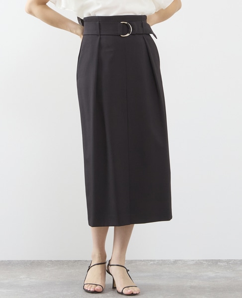 ゴールドベルトボックススカート 詳細画像 ブラック 1