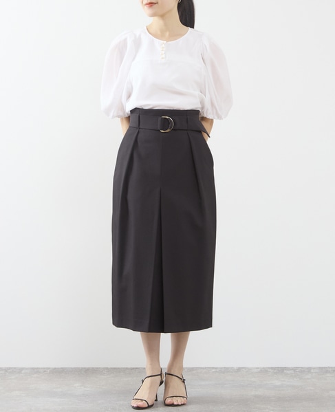 ゴールドベルトボックススカート 詳細画像 ブラック 3