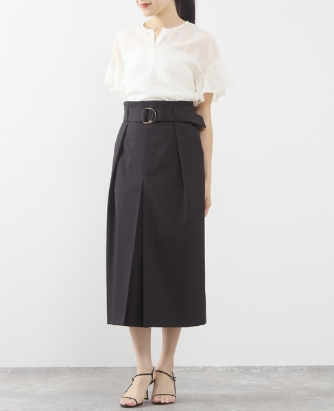 ゴールドベルトボックススカート 詳細画像 ブラック 4