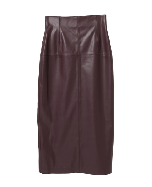 フェイクレザータイトスカート 詳細画像 レッドブラウン 10