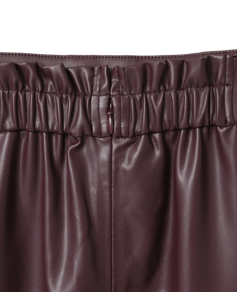フェイクレザータイトスカート 詳細画像 レッドブラウン 14