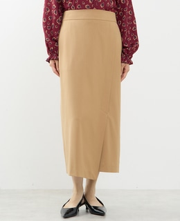 リボンラップタイトスカート