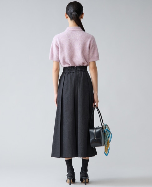 カルゼタックフレアスカート 詳細画像 ブラック 6