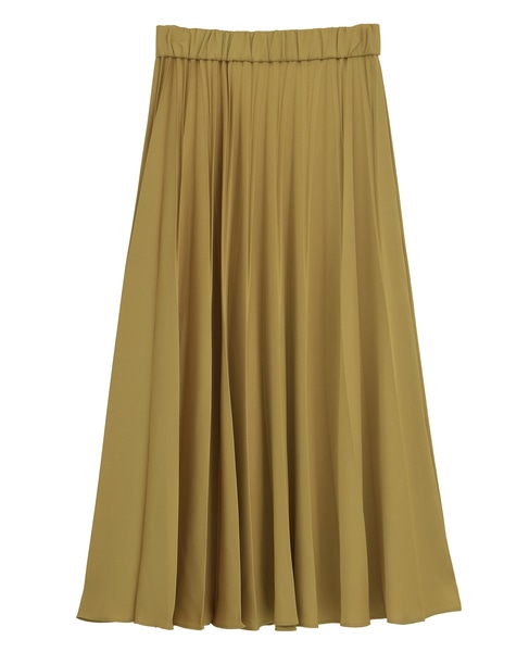 プリーツスカート 詳細画像 マスタード 6