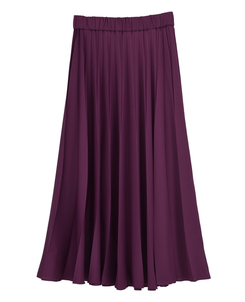 プリーツスカート 詳細画像 ボルドー 1