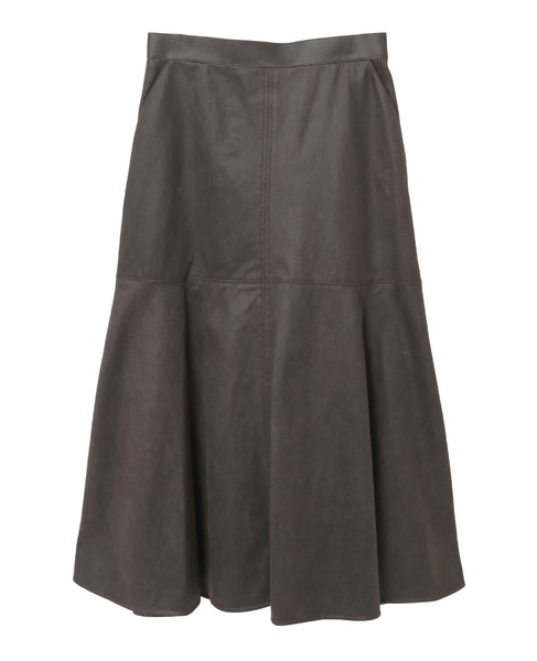 トランペットスカート 詳細画像 ダークブラウン 14
