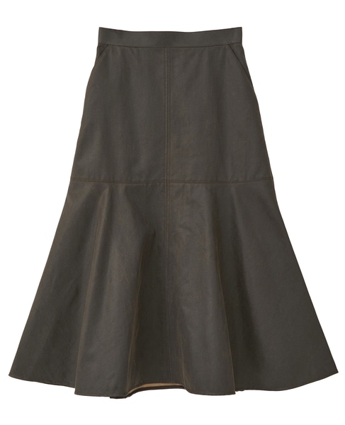 トランペットスカート 詳細画像 ダークブラウン 21