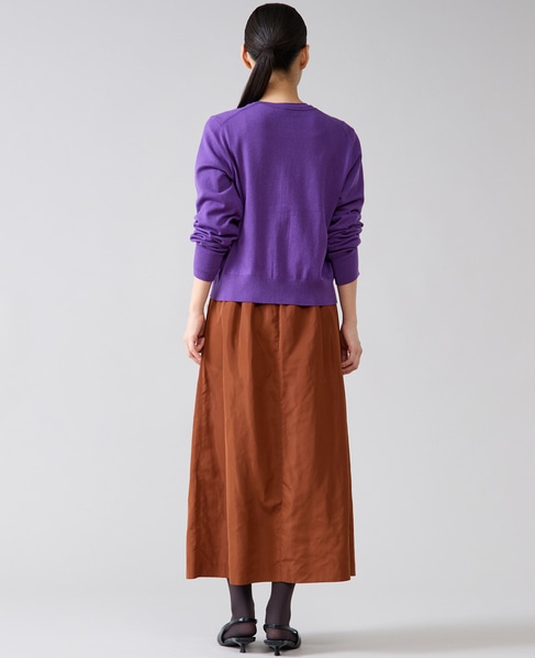 ギャザータイトスカート 詳細画像 ブラウン 9