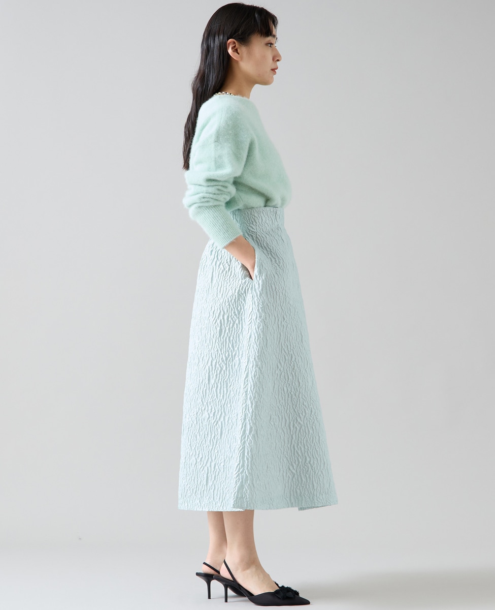 ジャガードタックフレアスカート｜TIARA（ティアラ）｜商品詳細