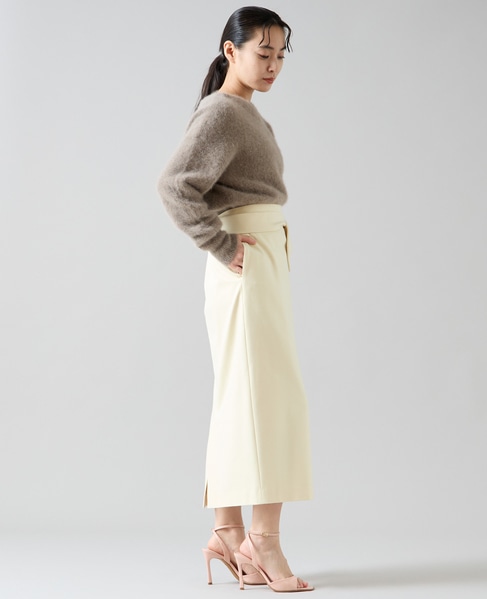 リボンタイトスカート 詳細画像 イエロー 6