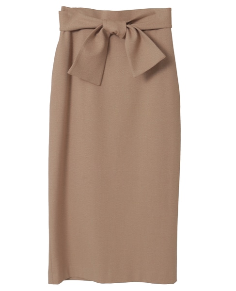 リボンタイトスカート 詳細画像 ベージュ 17