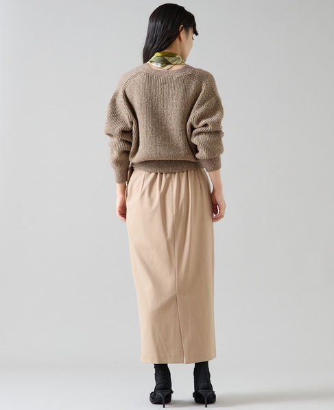 リボンタイトスカート 詳細画像 ベージュ 9