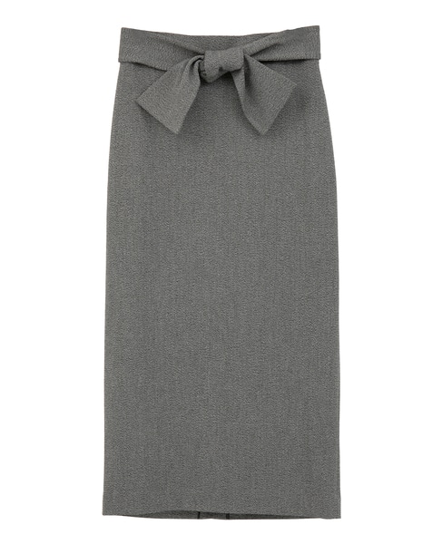 リボンタイトスカート 詳細画像 ブラック 1