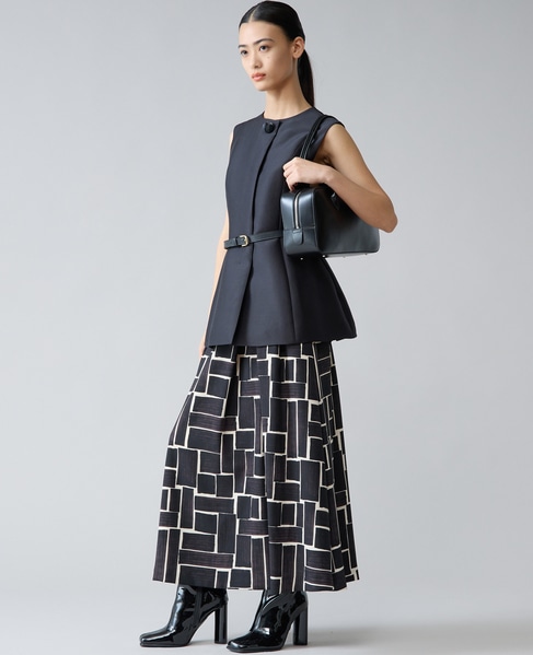 ペプラムジレ 詳細画像 ブラック 3