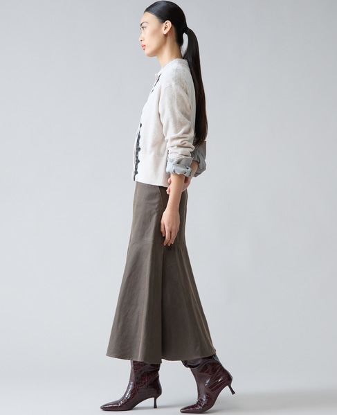 レース前立てカーディガン 詳細画像 アイボリー 10