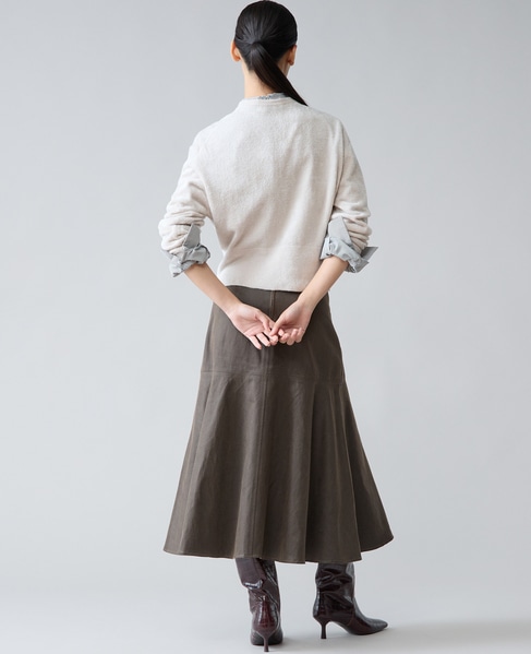 レース前立てカーディガン 詳細画像 アイボリー 12