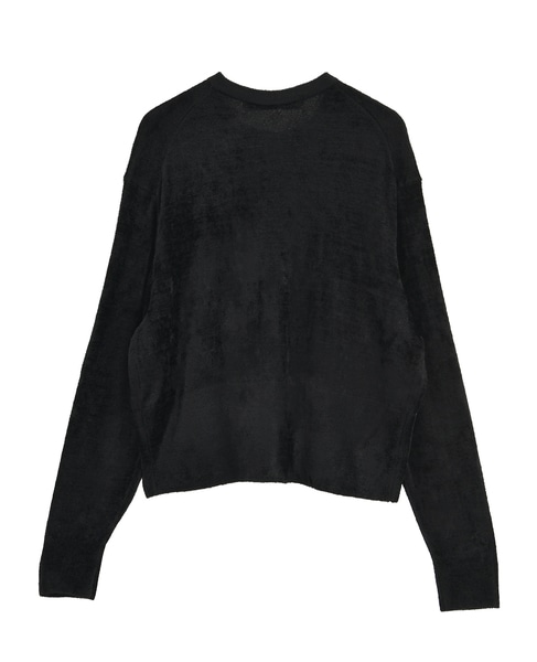 レース前立てカーディガン 詳細画像 ブラック 3