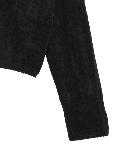 レース前立てカーディガン 詳細画像 ブラック 5