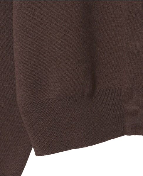 ビジューネックカーディガン 詳細画像 ブラウン 19
