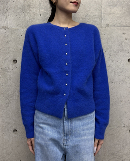 FOXアルパカパールカーディガン
