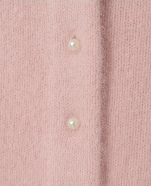 FOXアルパカパールカーディガン 詳細画像 ピンク 10