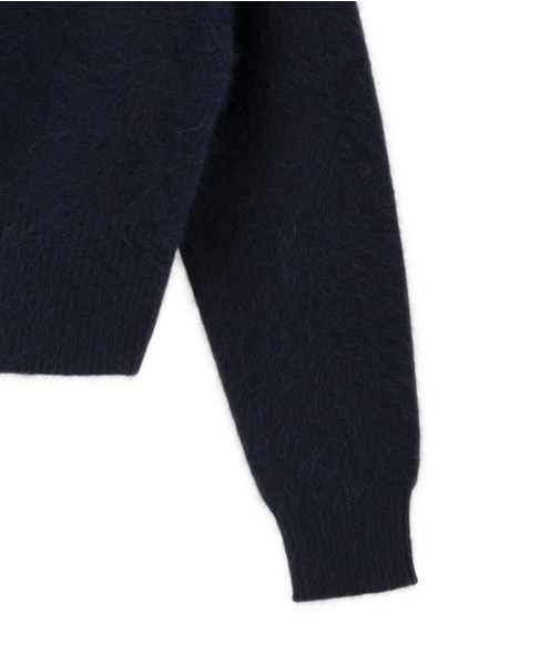 FOXアルパカパールカーディガン 詳細画像 ネイビー 4