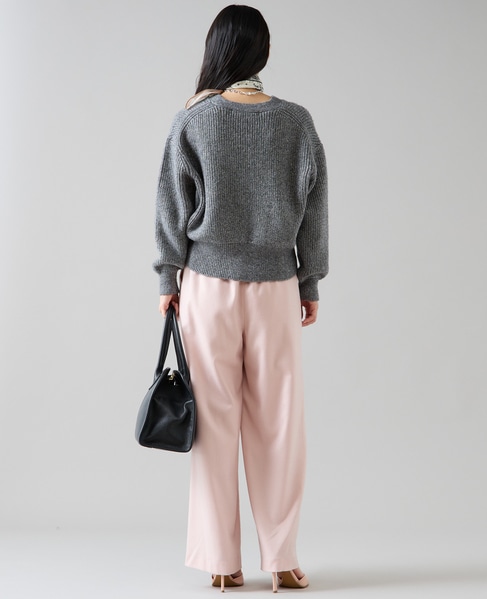 ラメウールカーディガン 詳細画像 シルバー 7