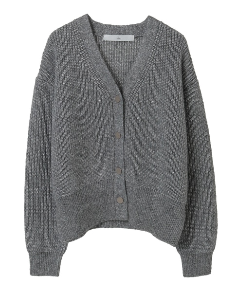 ラメウールカーディガン 詳細画像 シルバー 8