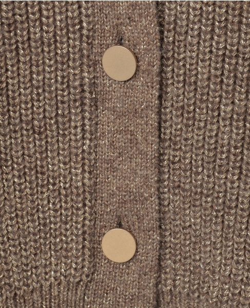 ラメウールカーディガン 詳細画像 モカ 17