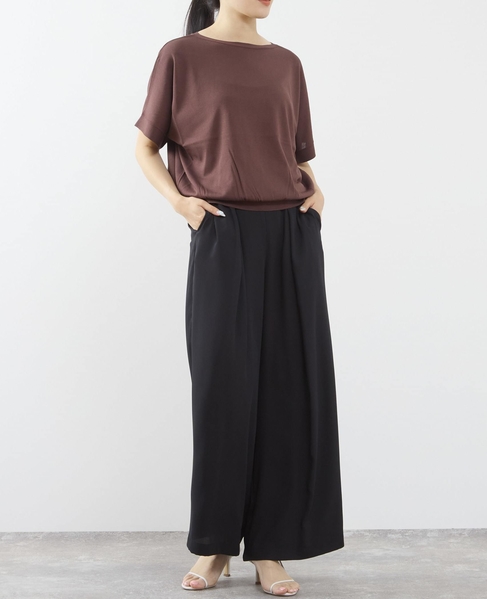 サマ－ドルマンニット 詳細画像 ブラウン 5