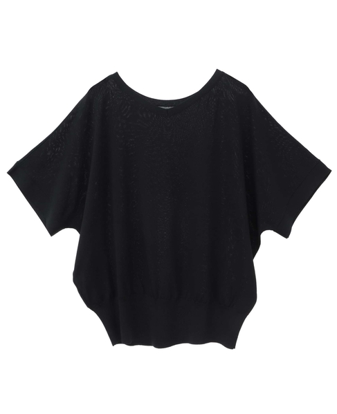 サマ－ドルマンニット 詳細画像 ブラック 2