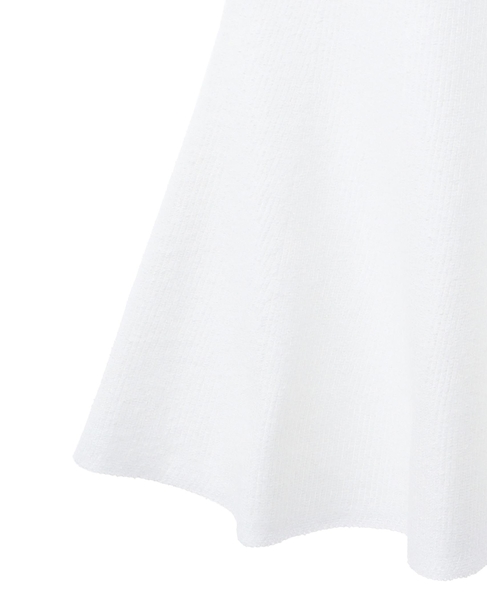 ペプラムスリーブレスニット 詳細画像 ホワイト 9