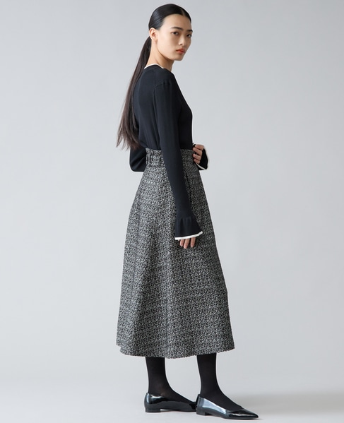 ハイネックリブニット 詳細画像 ブラック 6