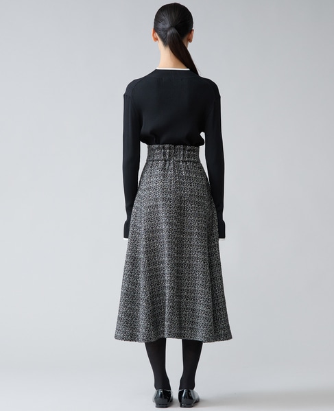 ハイネックリブニット 詳細画像 ブラック 7