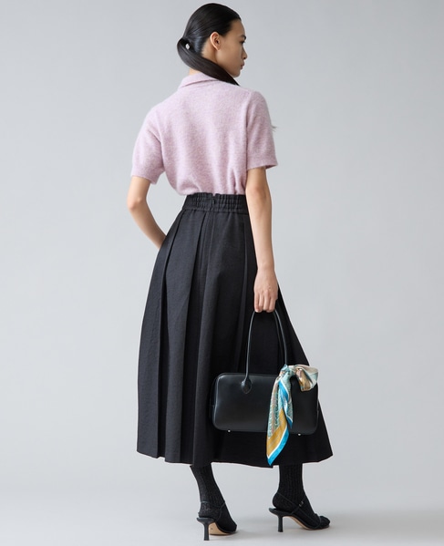 アルパカMIX衿ニット 詳細画像 ラベンダー 8