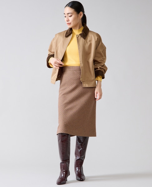 パフスリーブリブニット 詳細画像 イエロー 4