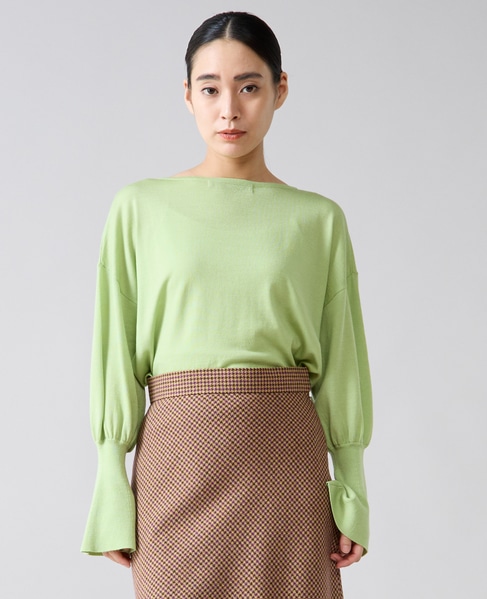 キャンディスリーブニット 詳細画像 ピスタチオ 1