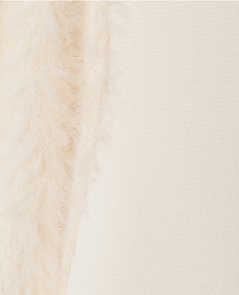 フェザースリーブニット 詳細画像 アイボリー 10