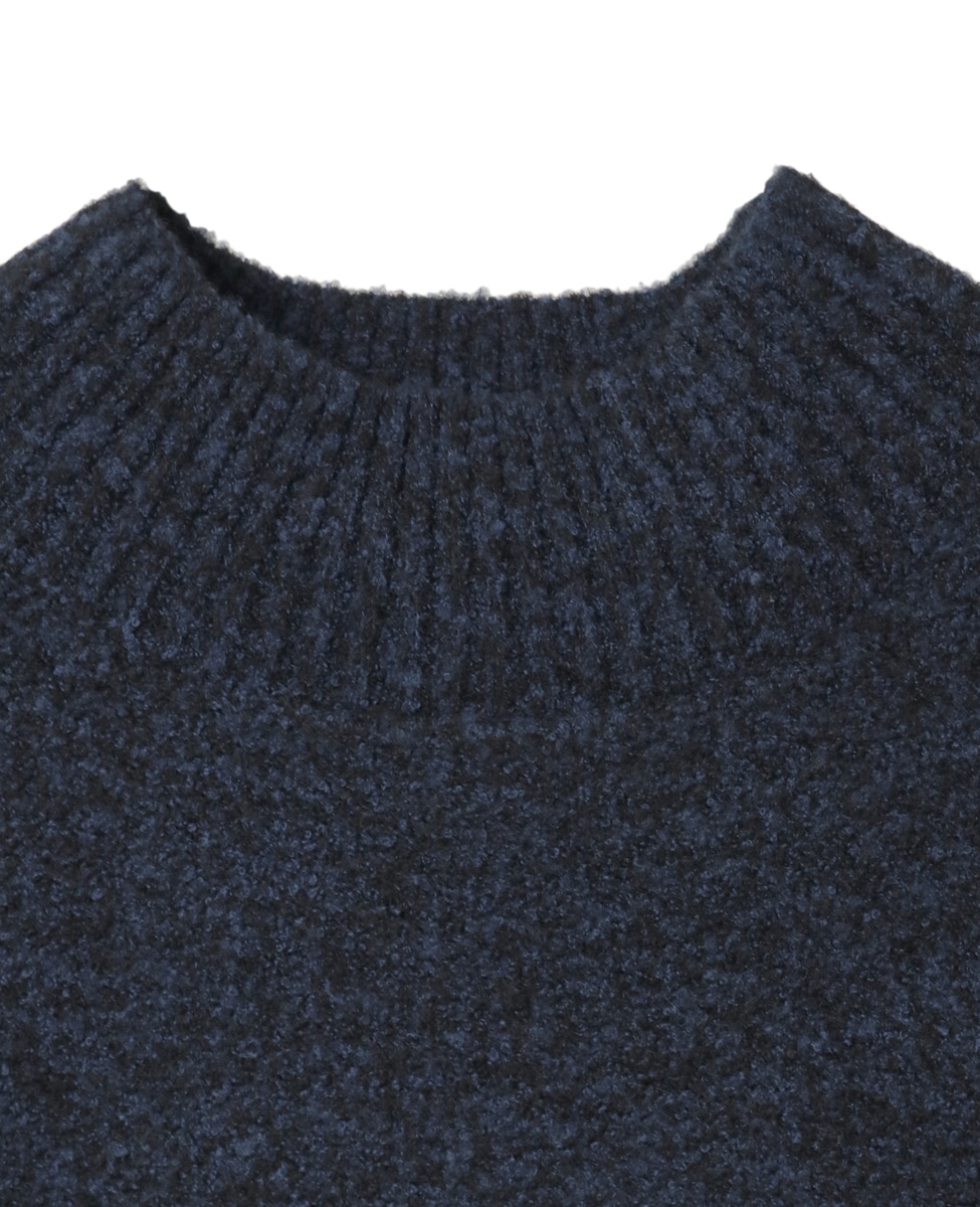 ブークレMIXハイネックニット｜TIARA（ティアラ）｜商品詳細