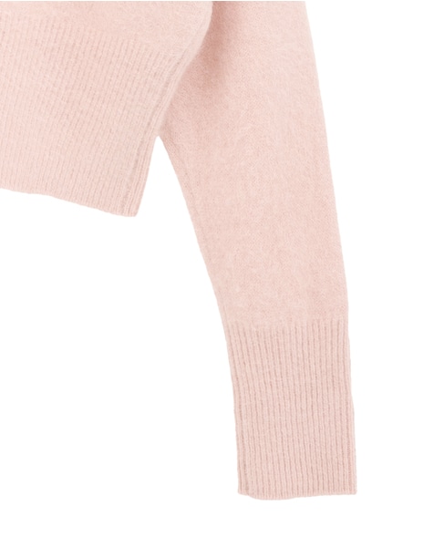 FOXアルパカ2WAYニット 詳細画像 ピンク 4