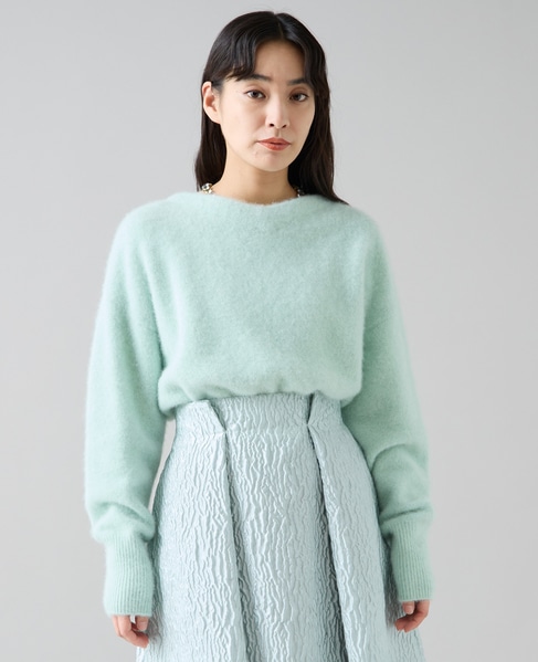 FOXアルパカ2WAYニット 詳細画像 ミント 2