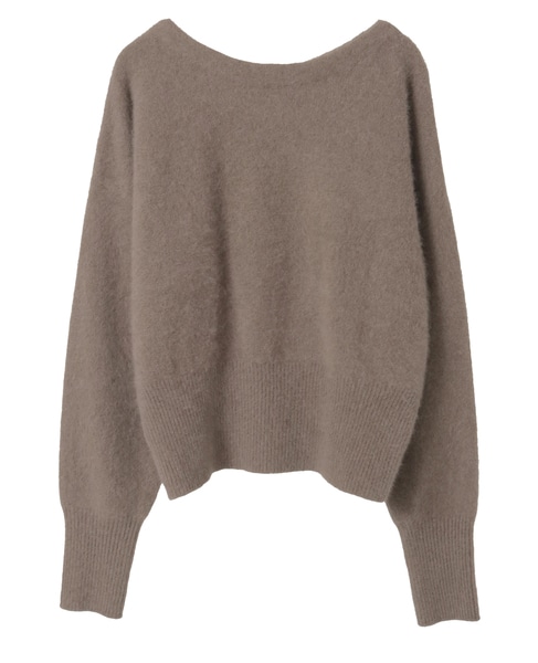 FOXアルパカ2WAYニット 詳細画像 モカ 13