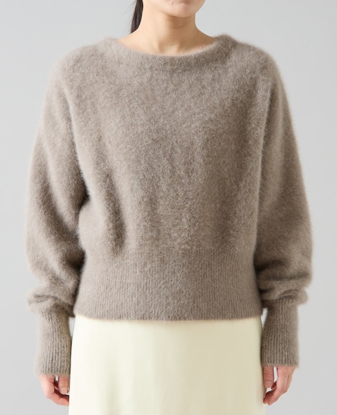 FOXアルパカ2WAYニット 詳細画像 モカ 9