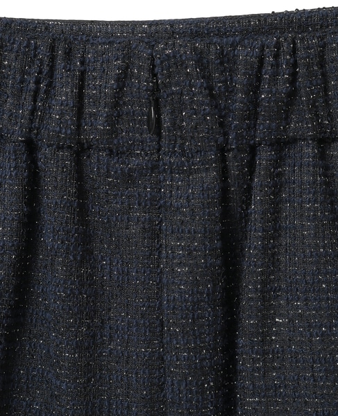 ボタン付ツイーディスカート 詳細画像 ネイビー 10