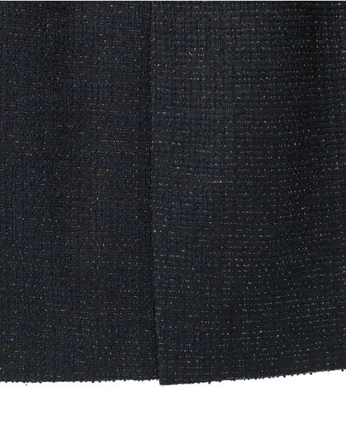 ボタン付ツイーディスカート 詳細画像 ネイビー 13